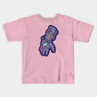 Retro Gaming Power VR Glove Kids T-Shirt